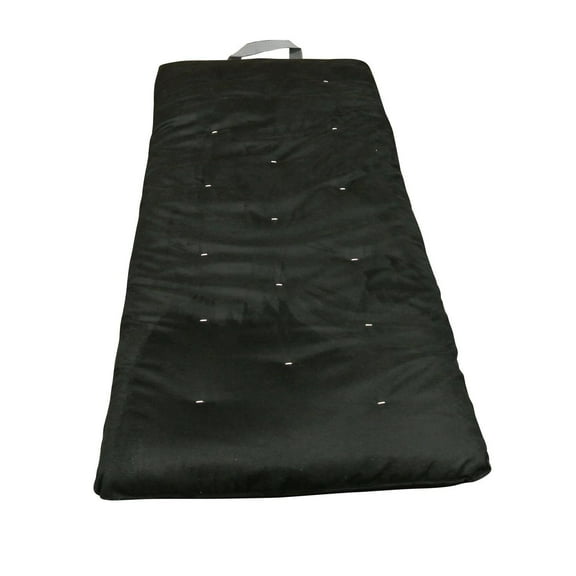 3" Overnighter Black Microfiber-Color:Black Microfiber,Material:Cotton,Quantity:1