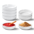 thumbnail image 1 of KOBIKOBI Dipping Bowls White Ceramic 8 Pack 3 Oz, 1 of 7