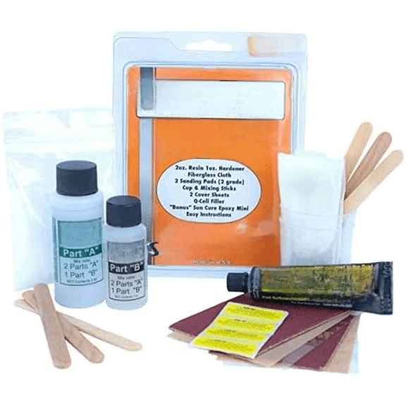 3 Oz (84ml) Super Epoxy Repair Kit for Small to Medium Size Epoxy and Polyester Surfboards Repairs$$Sport & Recreation Other