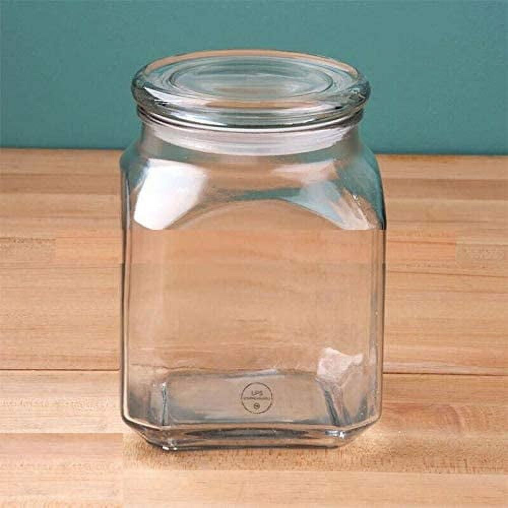 20 oz Acropolis Glass Jar With Glass Lid - Glassnow