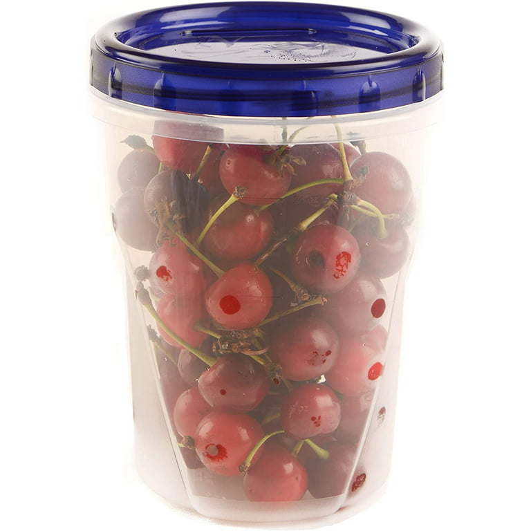 16-Oz. Square Clear Deli Containers with Lids, Stackable, Tamper-Proof  Bpa-Free