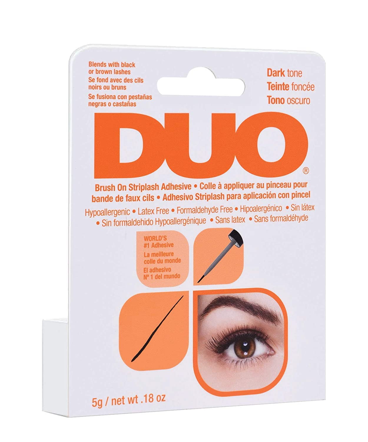 [ 3 PACK ] ARDELL - DUO Brush On [ Dark Orange ] 0.18 Oz. * BEAUTY TALK LA *
