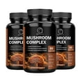 thumbnail image 1 of (3 PACK)Mushroom Supplement 2760mg,270 Capsules - 10 Mushrooms Blend - Reishi,Lions Mane,Cordyceps,Chaga,Turkey Tail, Maitake,Shiitake,Oyster Nootropic Complex - Brain,Energy,Focus Pills, 1 of 7