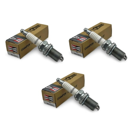 3 PACK NEW GENUINE OEM CHAMPION PART # RC12YC SPARK PLUG; QUANTITY 3