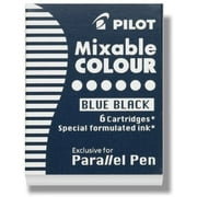 3 PACK Pilot Parallel Pen Ink Refill Calligraphy Pen, Blue, 6 per Pack 77306