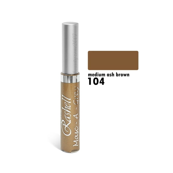 Rashell Masc-A-Gray Hair Color Mascara - #104 Medium Ash Brown (3 Pack)