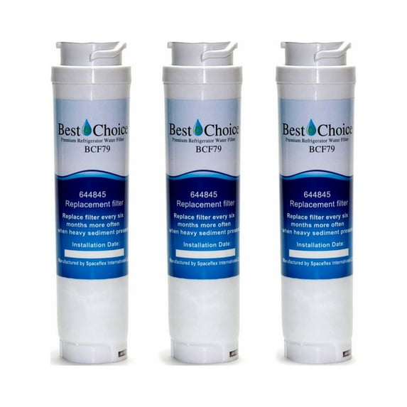 3-PACK REFRIGERATOR WATER FILTER FITS BOSCH 644845 ULTRACLARITY 9000 077104 K59
