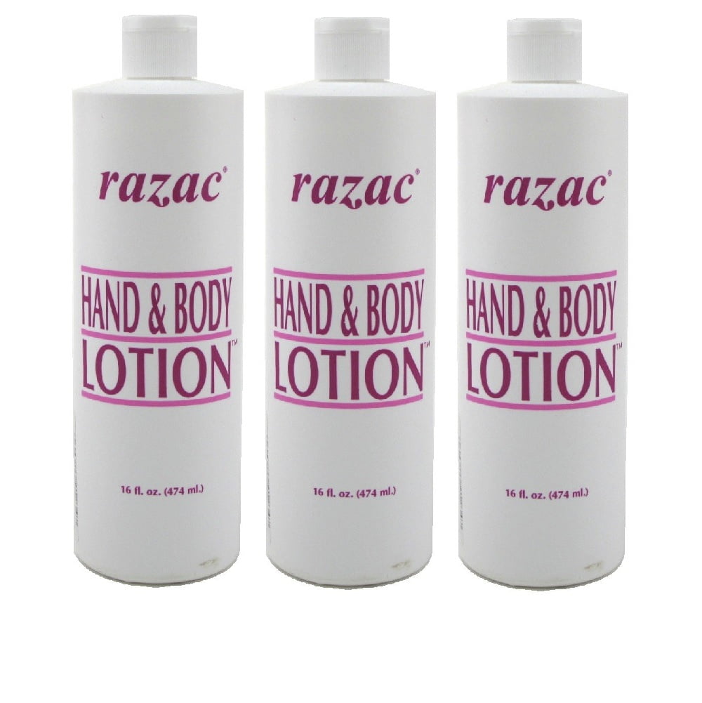 [3 PACK] Razac Hand & Body Lotion 16 OZ * BEAUTY TALK LA *