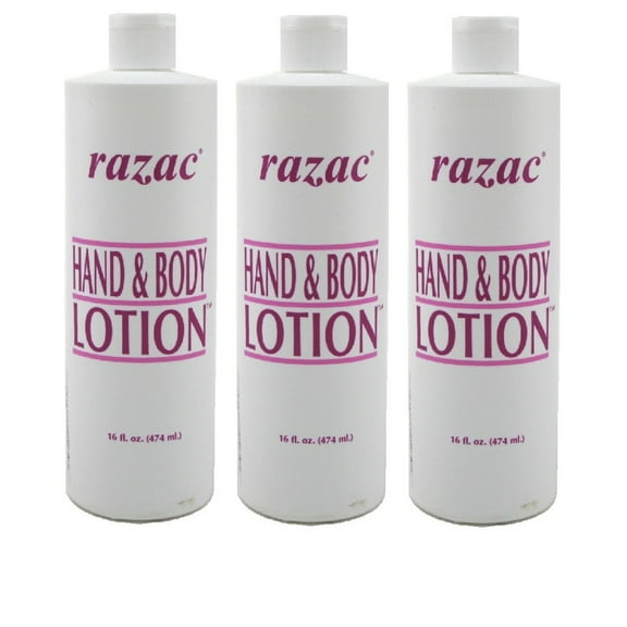 [3 PACK] Razac Hand & Body Lotion 16 OZ * BEAUTY TALK LA *