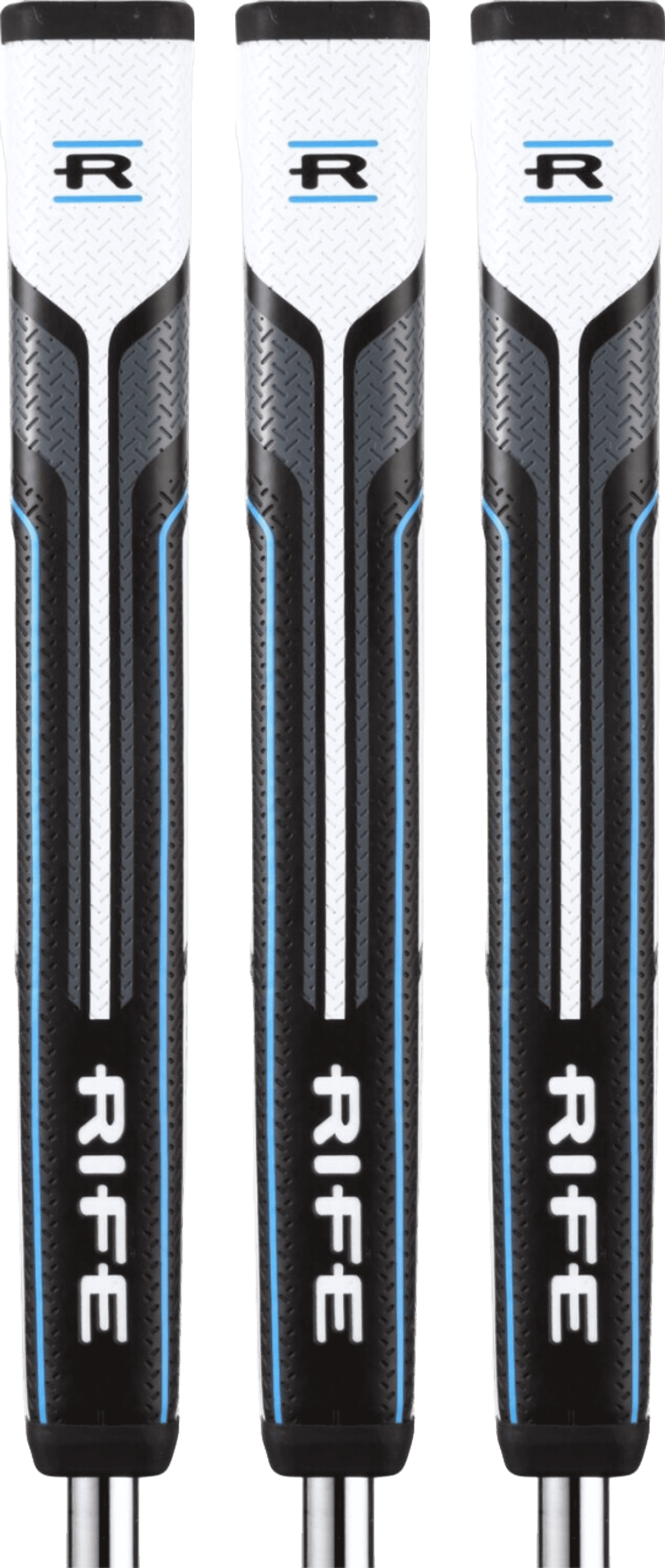 3 PACK Rife RG 4.0 Golf Putter Grip Set