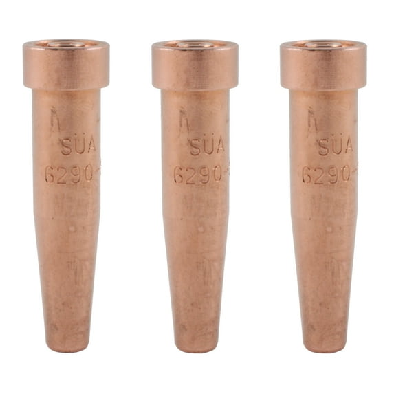 (3 PACK) SÜA - 6290-3 Acetylene Cutting Tip - Compatible with Harris - #3