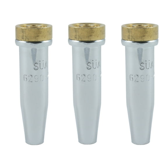 (3 PACK) SÜA - 6290-NX-00 Propane Cutting Tip - Compatible with Harris - #00