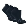 thumbnail image 1 of 3-PACK Topsox Elite Karma Comfort Performance Black No Show Socks (7-9), 1 of 1