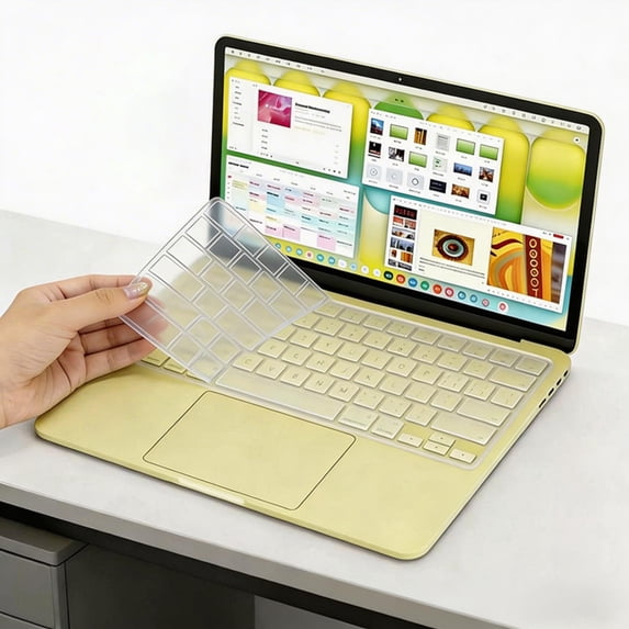 3 PACK Ultra Thin Clear TPU Keyboard Cover for 2026 MacBook Neo 13 Inch ...