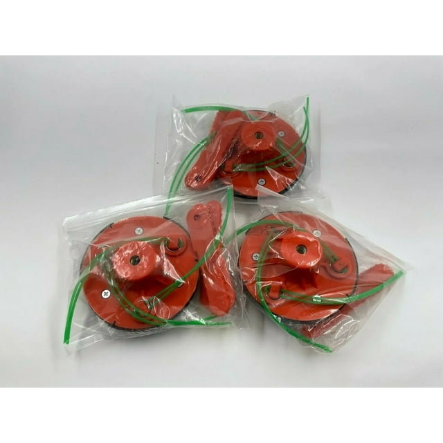 3 PACK Universal Trimmer Head Replacement Gas Electric Weedeater Weed