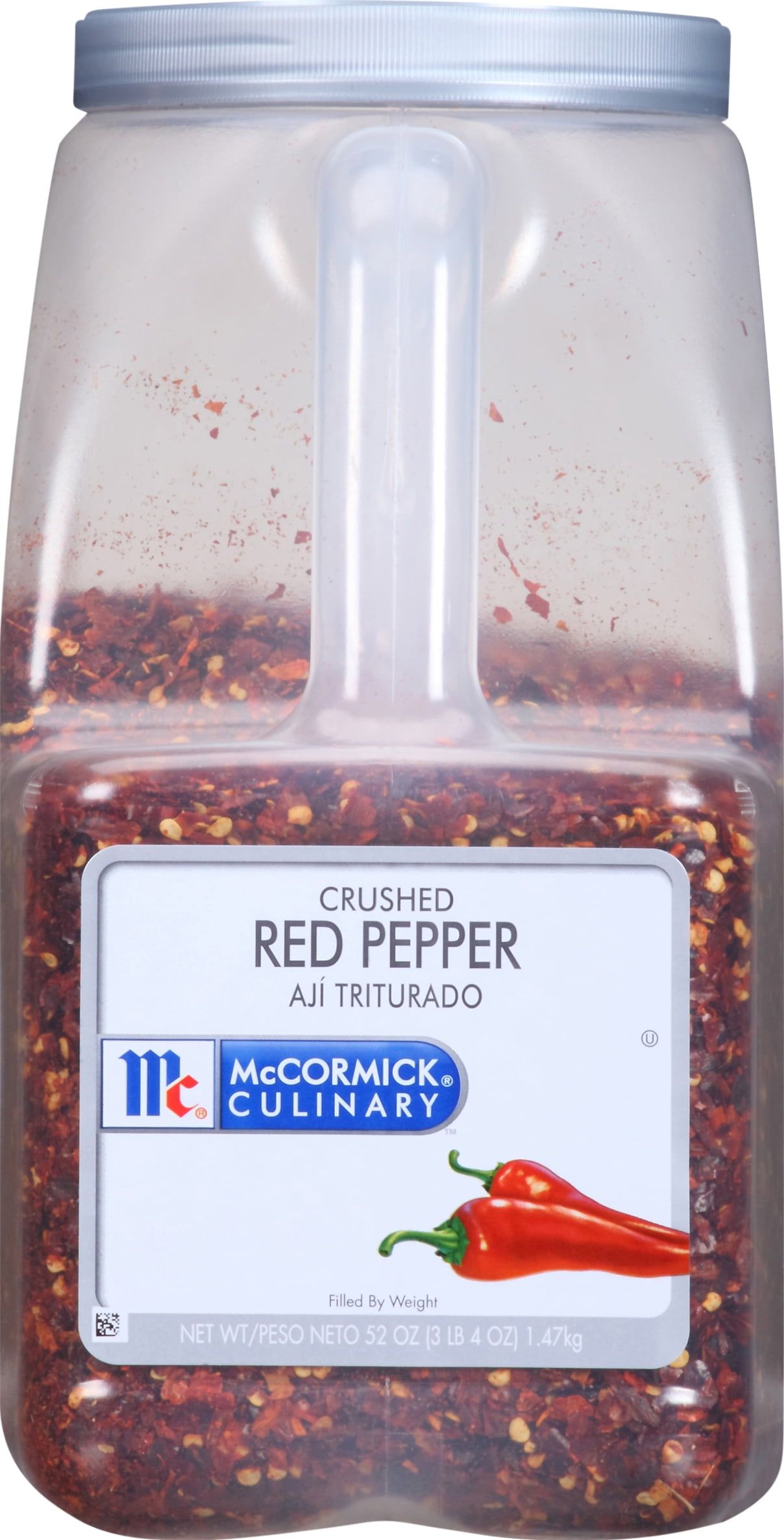 3 PACKS : Mccormick Crushed Pepper, Red, 3.25-Pound