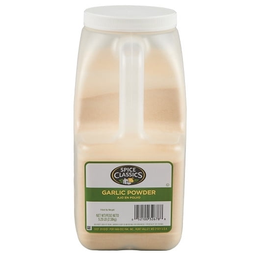 Spice Classics Garlic Powder, 5.25 Pound, 3 Per Case