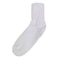 thumbnail image 1 of 3 PAIR-Women's Cotton Ankle Anklet Socks-White and Colors, 1 of 6