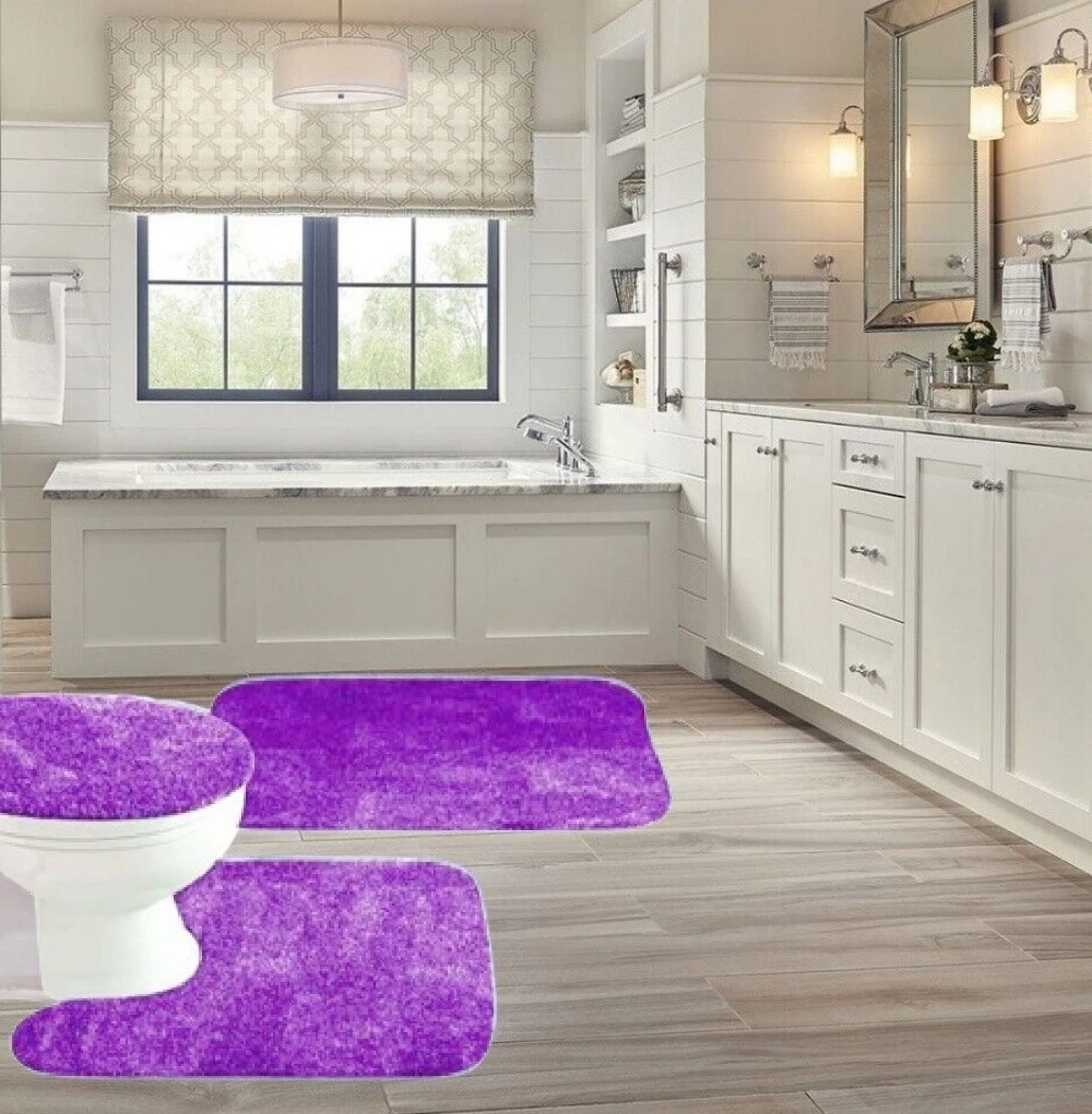 Gorgeous Home Linen Bath Mat - Thumbnail 2