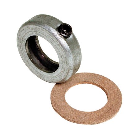 3 PC Dial 3/4 in. D 1 Ga. Steel Stove Pipe Trim Collar