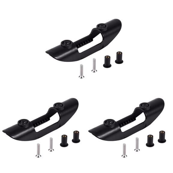 3 PC Kayak Fishing Accessories Boat Buckle Belly Hitch Fixing Clip Hook Track Securing