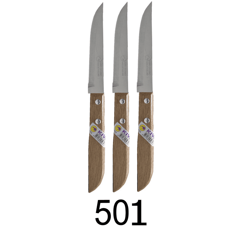 3 PC Kiwi Stainless Steel Kitchen Knife - 501 