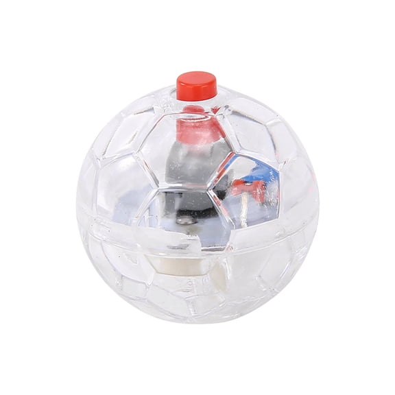 3 PC LED Motion-Activated Cat Ball Interactive Toy, Light-Up Kitten Dog Exercise Ball with Transparent Design, for Indoor Cats Puppies Playtime, Pet Enrichment, Boredom Relief