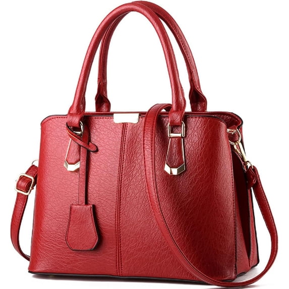 Purses and Handbags for Women Fashion Messenger Bag Ladies PU Leather Top Handle Satchel Shoulder Tote Bags