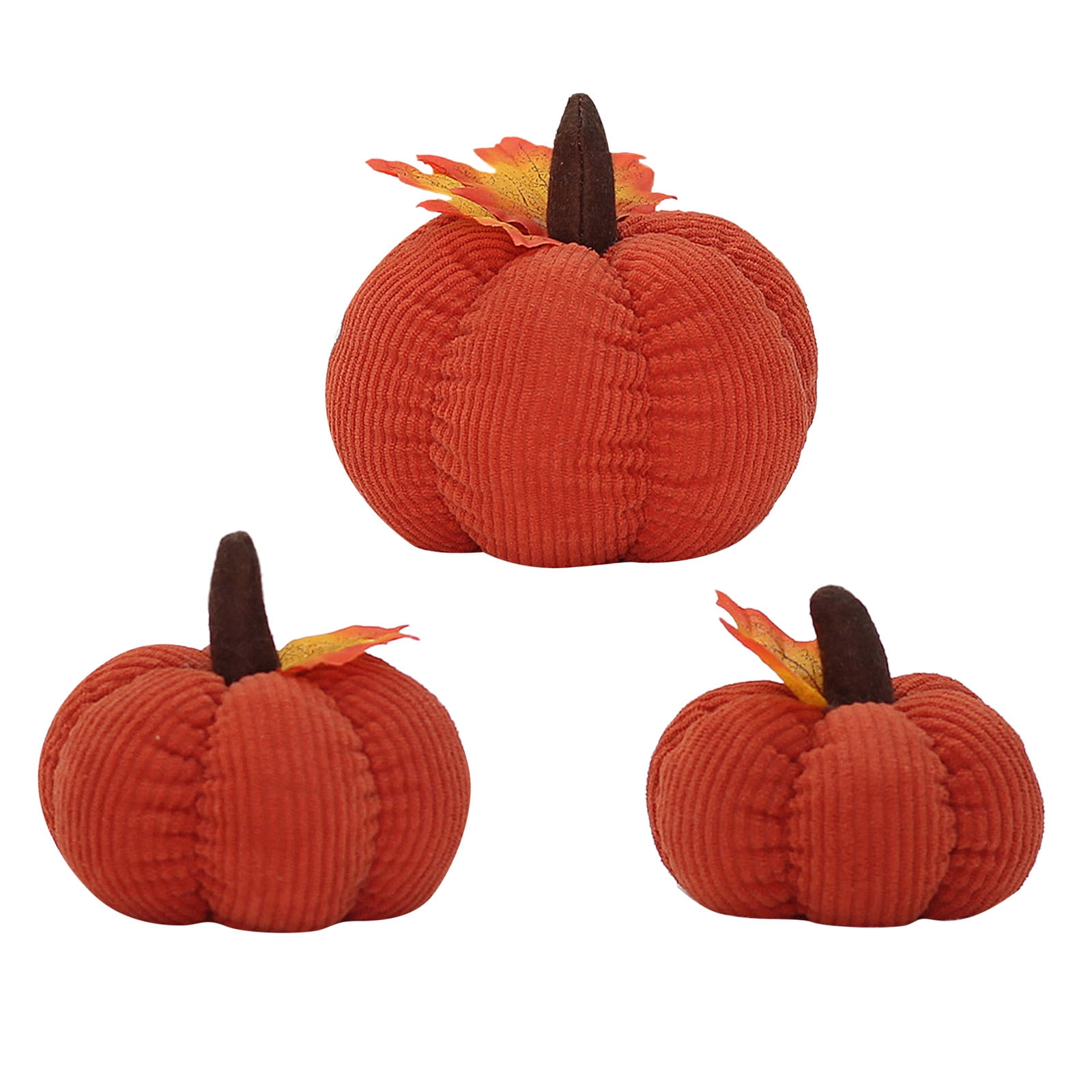 3 PC Pumpkin Table Tomte Decoration Ornament Sweden Decorative Ornament