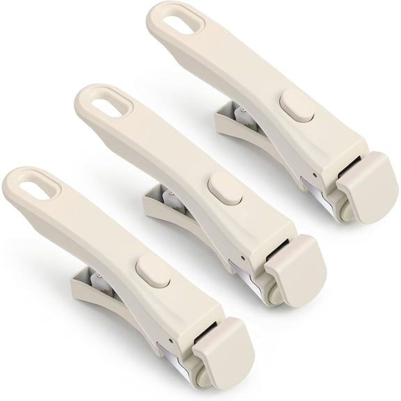 3 PC Removable Pot Handle White, Universal Pan Handles, Replacement Handle for Pots and Pans, Fits All Cookware, Durable & Heat-Resistant