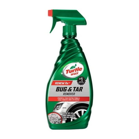 3 PC Turtle Wax Renew Rx Glass/Metal/Plastic Bug and Tar Remover Spray 16 oz