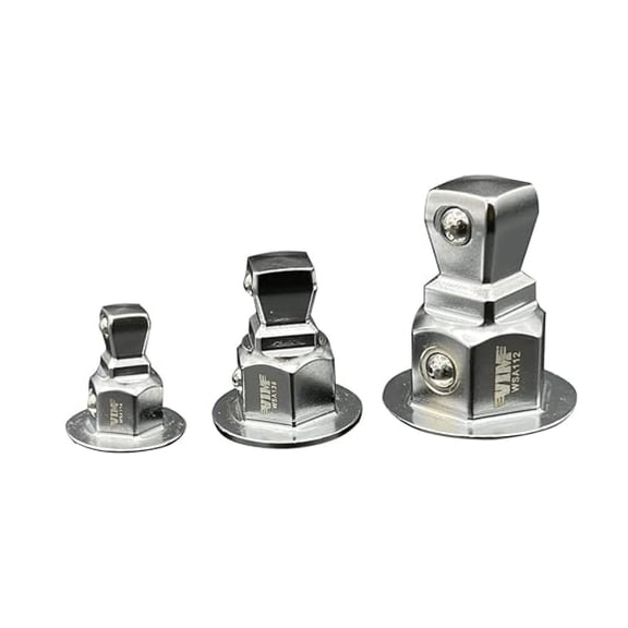 3 PC. Wrench Wobble Socket Adapter Set