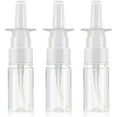 thumbnail image 1 of 3 PCS 10ml Empty Nasal Spray Bottles Refillable Nose Spray Bottle Clear Rhinitis Care Sprayer Direct Nose Spray Bottle Container for Home-made Saline Nasal Perfume, 1 of 4
