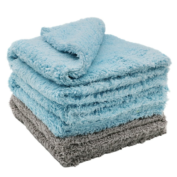 3 PCS 16'' x 16'' Microfiber Towel for Cars, ALL4DETAIL 550GSM Microfiber Cleaning Cloths, Car Drying Towels Washable Microfiber Cloth for Cleaning Auto Windows or Interior