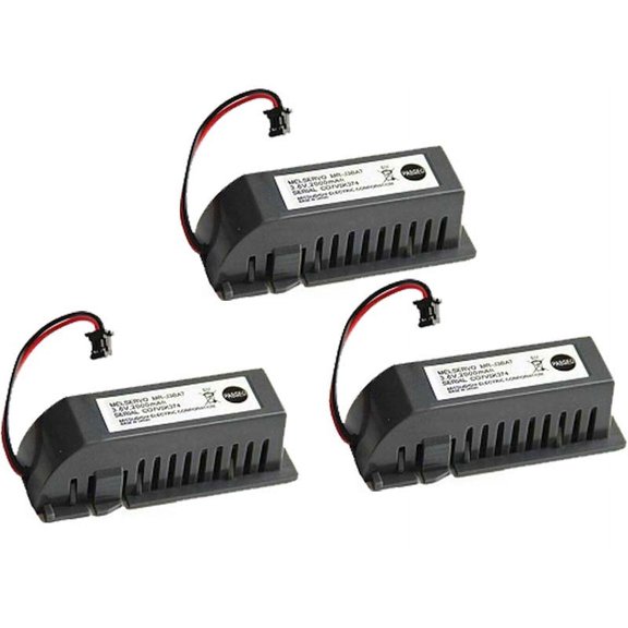 3 PCS 3.6V MR-J3BAT 2000mAh ER6VC119A/B PLC CNC Li-ion Battery for ER6VC119A/B MELSERVO MR70