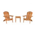 thumbnail image 1 of 3 PCS Adirondack Chair Set w/ Widened Armrest, 1 of 9