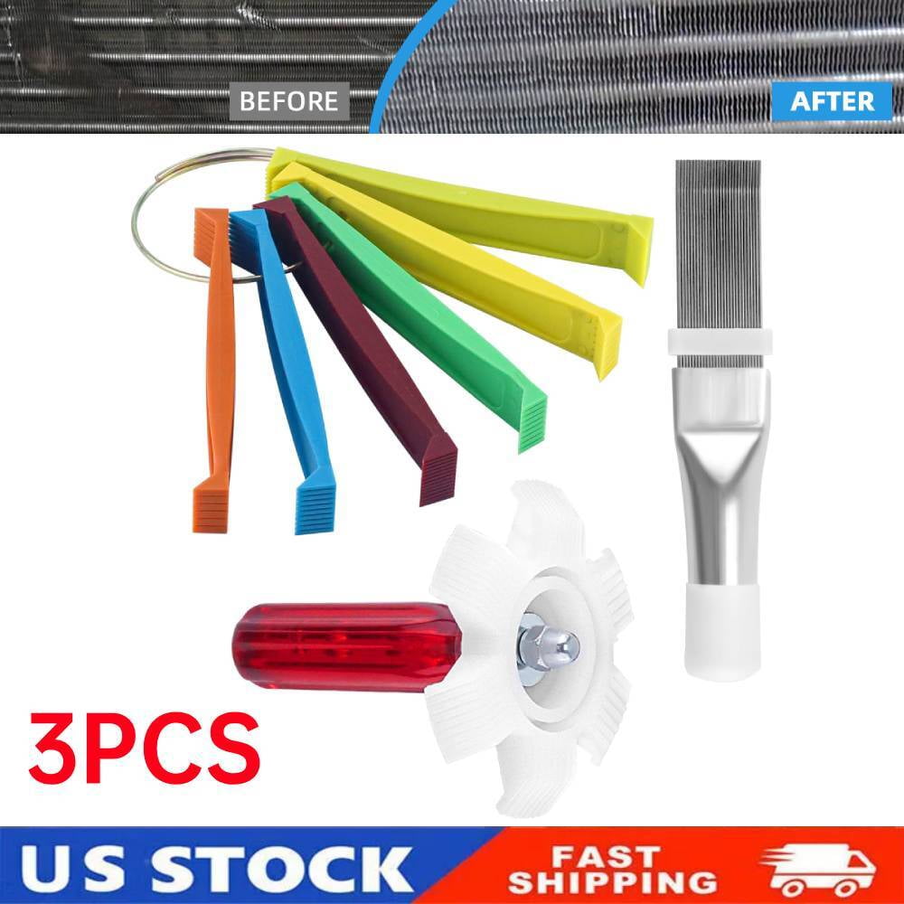 3 PCS Air Conditioner Fin Comb Condenser Fin Straightener with Radiator ...