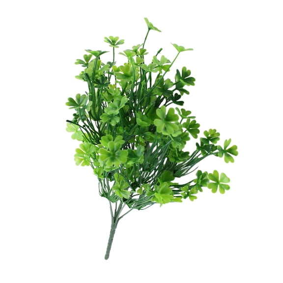 1 PCS Artificial Four Leaf Clover Plants-Lifelike Shamrock Greenery for St. Patrickâs Day,Spring,Summer Decor- for Home,Office,Farmhouse,Garden,or Wedding