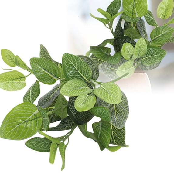 3 PCS Artificial Green Set, Sweet Potato Vine, Scindapsus & Boston Ivy Leaves, Realistic Greenery Branches for Home Wall, Garden, Indoor DIY Craft Decor