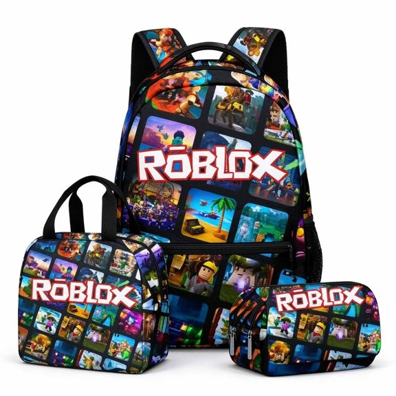 3 PCS Backpack Set, RO Backpack with Lunch Bag