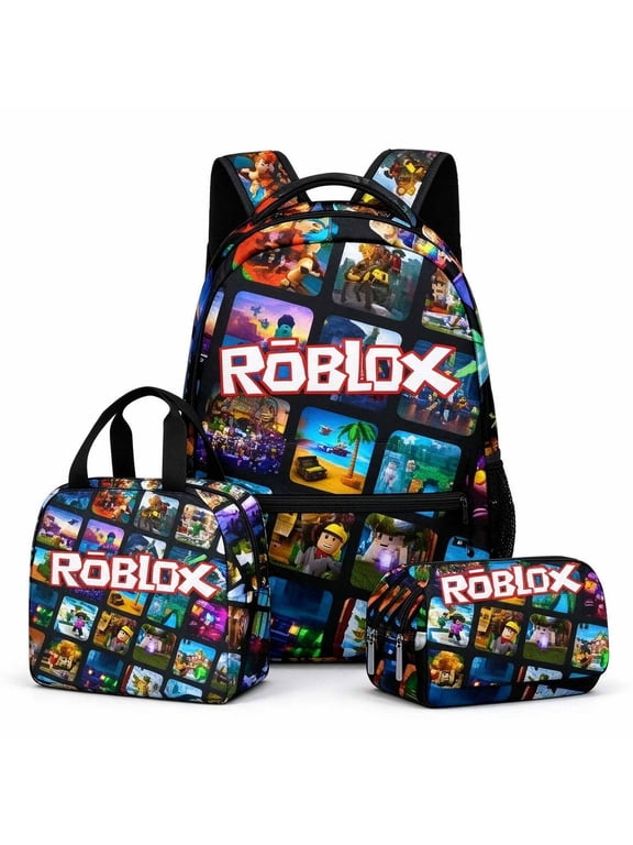 3 PCS Backpack Set, RO Backpack with Lunch Bag