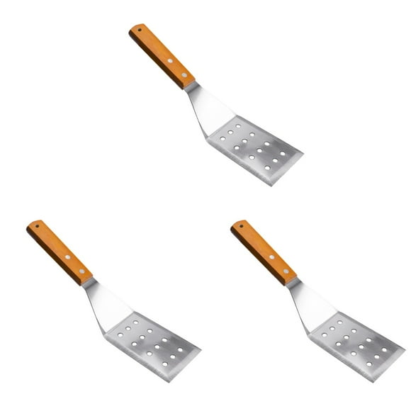 3 PCS Baking Tool Stainless Steel Scraper Pizza Spatula Griddle Scraper Cake Shovel