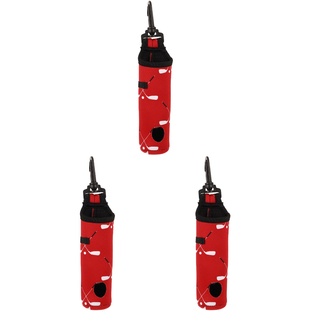 3 PCS Braces Golfbag Small Golfs Bag Daily Use Golfs Tee Bag Golf Bag