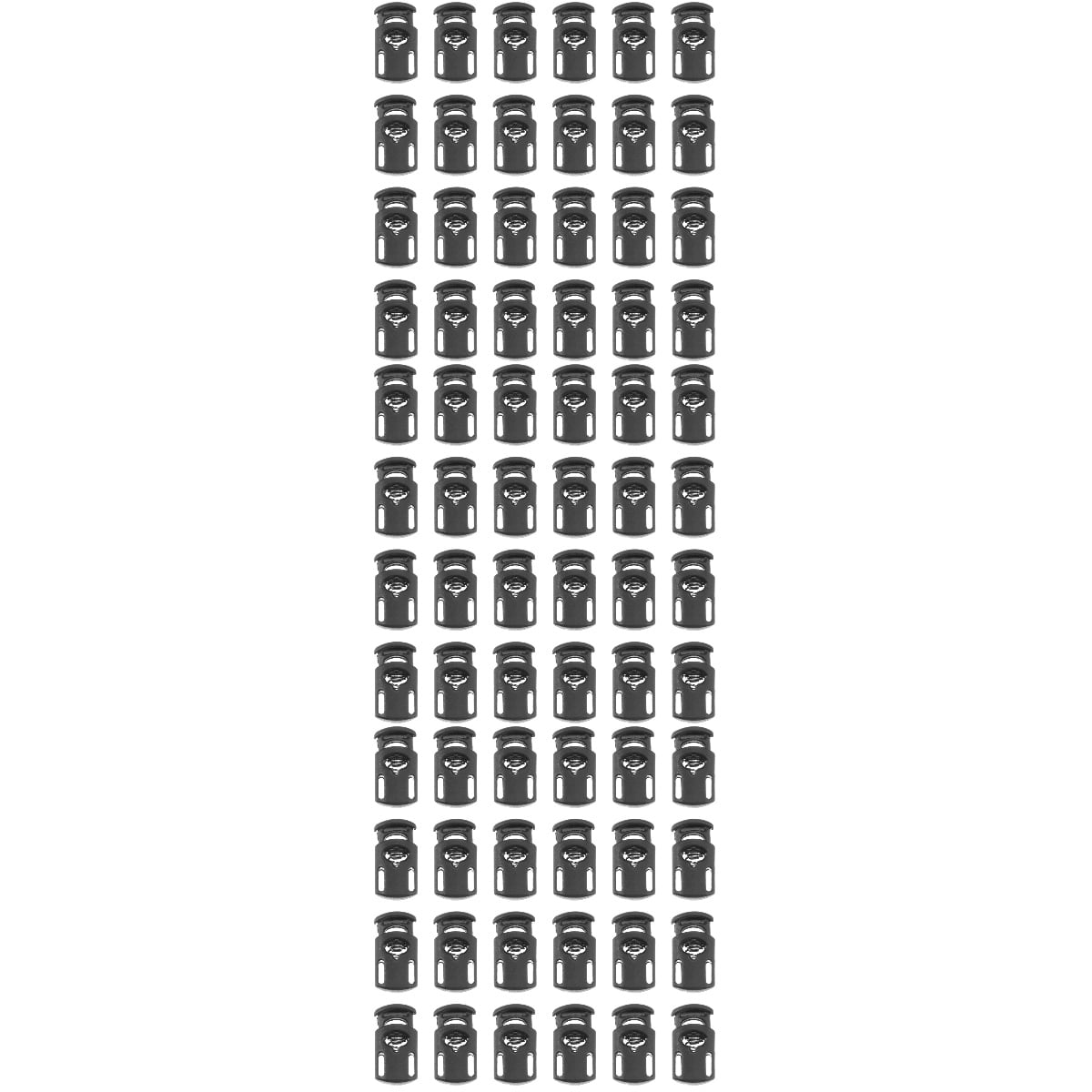 3 PCS Bungee Cord Outdoor Extension Drawstring Toggle The Switch Black ...