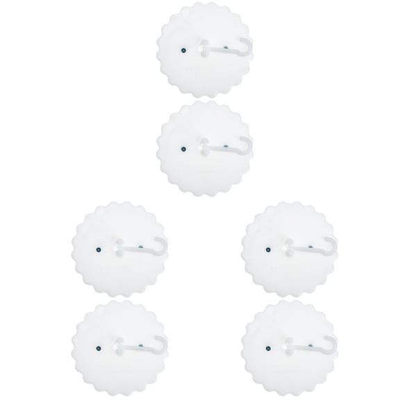 DEMACRIO Net Support Pu Net Suction Cup Hanging Hooks 6 Sets
