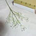 thumbnail image 1 of 3 PCS Christmas Artificial Gold Berry Stems,Artificial Gypsophila Flower Fake Silk Wedding Party Bouquet Home Decor,Artificial Christmas Tree Picks Decorations Christmas Tree Filler Ornaments, 1 of 4