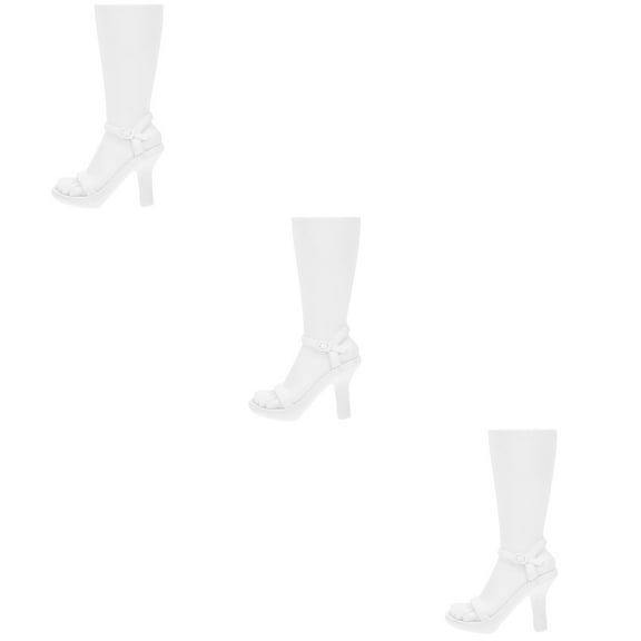 3 PCS Creative Flower Vase Boots Wedding Centerpieces for Tables Office White