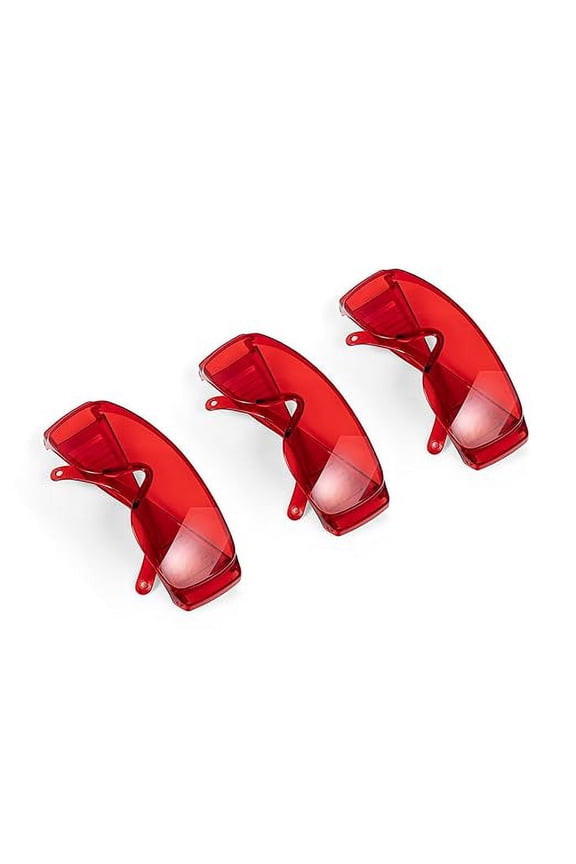 3 PCS Dental Lab Safety Glasses, Anti-Fog Goggle Eyewear Protective Eye Shield Safety Glasses for Teeth Whitening Curing Light