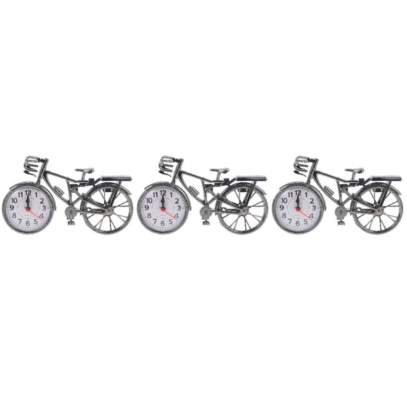 3 PCS Digital Wall Clock Alarm Decoration Bedroom Safe Toy