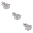 thumbnail image 1 of 3 PCS Dinning Table Trash Bin Garbage Can Waste Paper Container Sundry Holder, 1 of 8